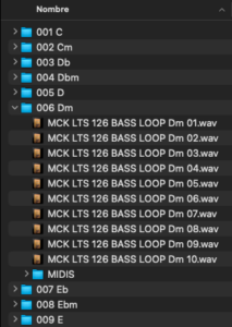 sample pack