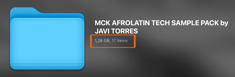 AfroLatin Tech sample pack by Javi Torres